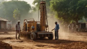 Drinking Water Borewell Installation