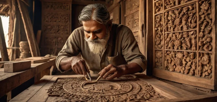 Wooden Carving